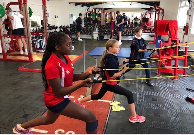 Children training